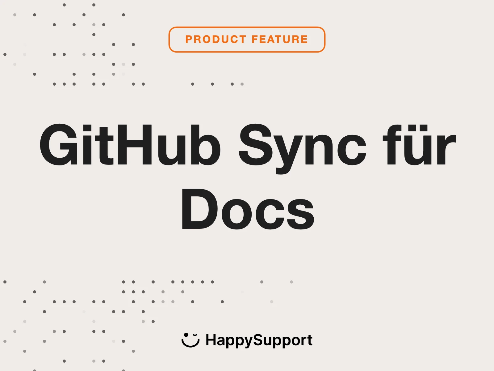 GitHub Sync für Docs: Help Center automatisch aktuell