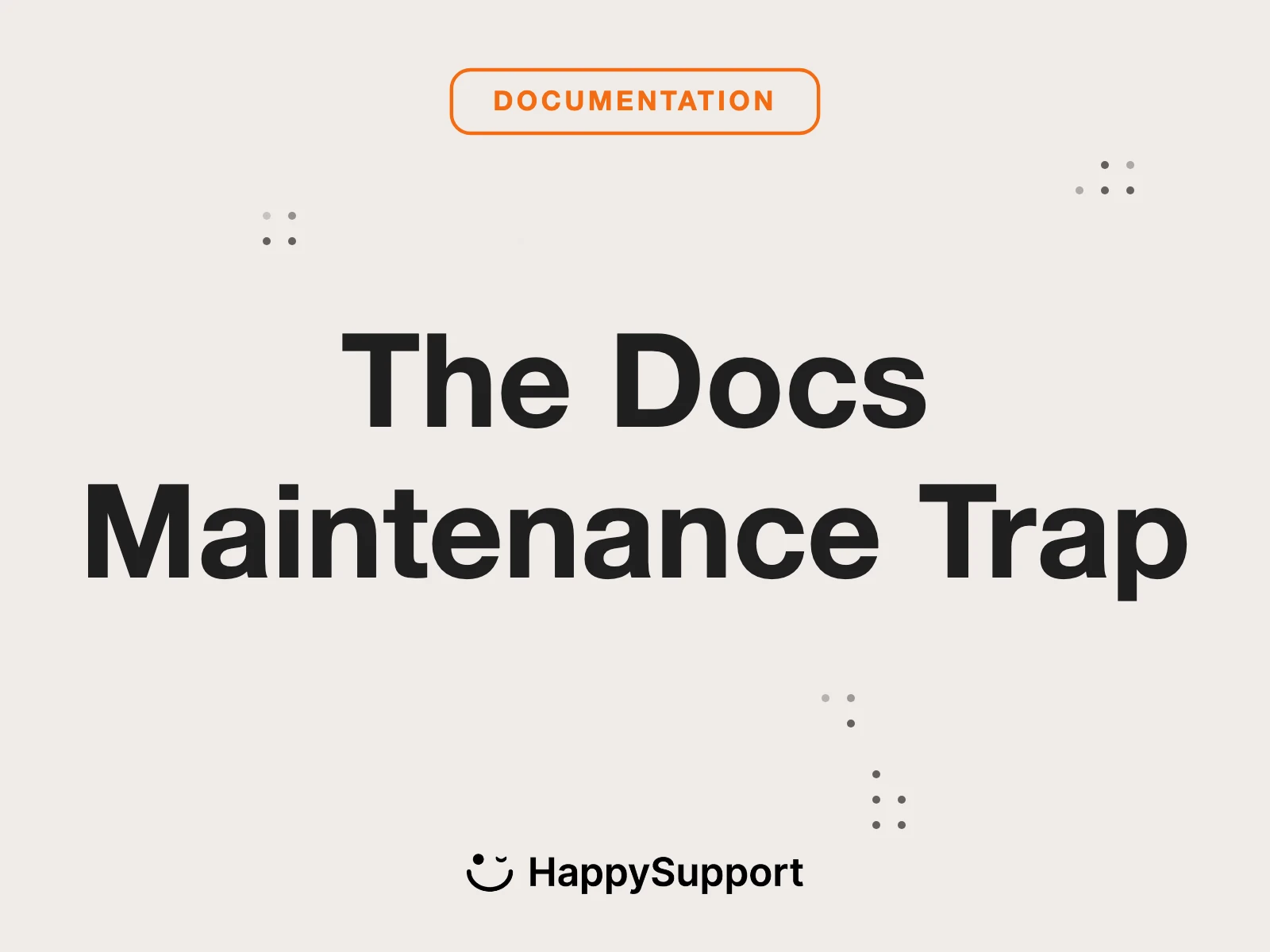 The Documentation Maintenance Trap: Why Manual Fails