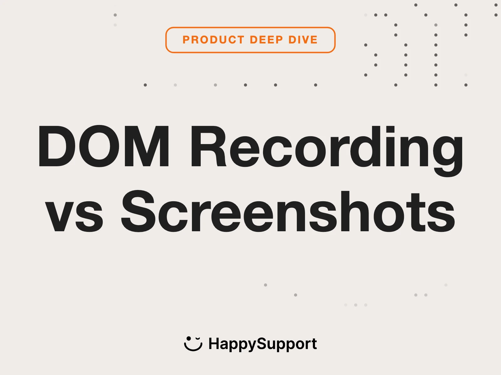 DOM CSS Recording vs Screenshots: Why It Matters for Docs