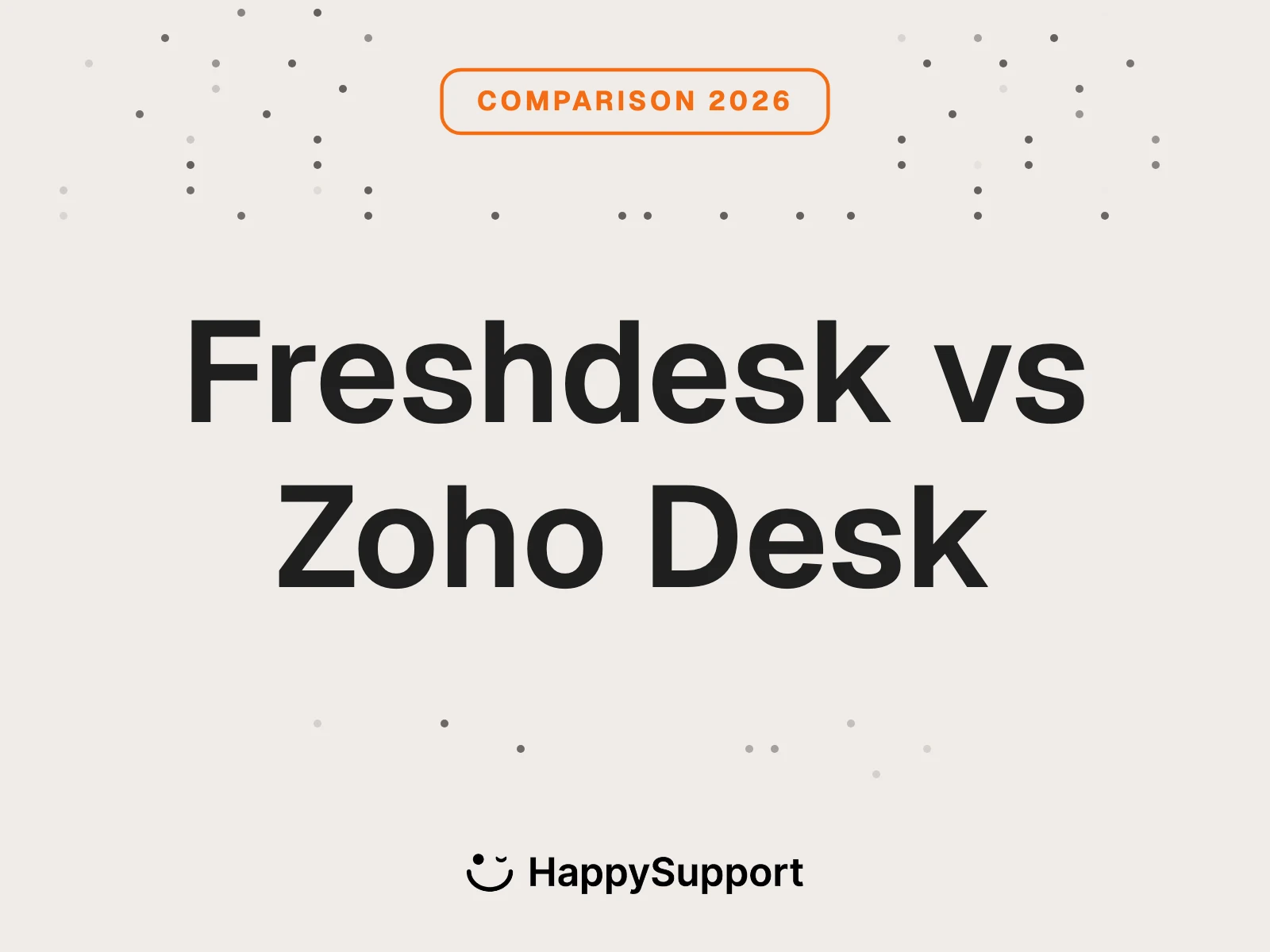 Freshdesk vs Zoho Desk KB 2026: Honest Verdict