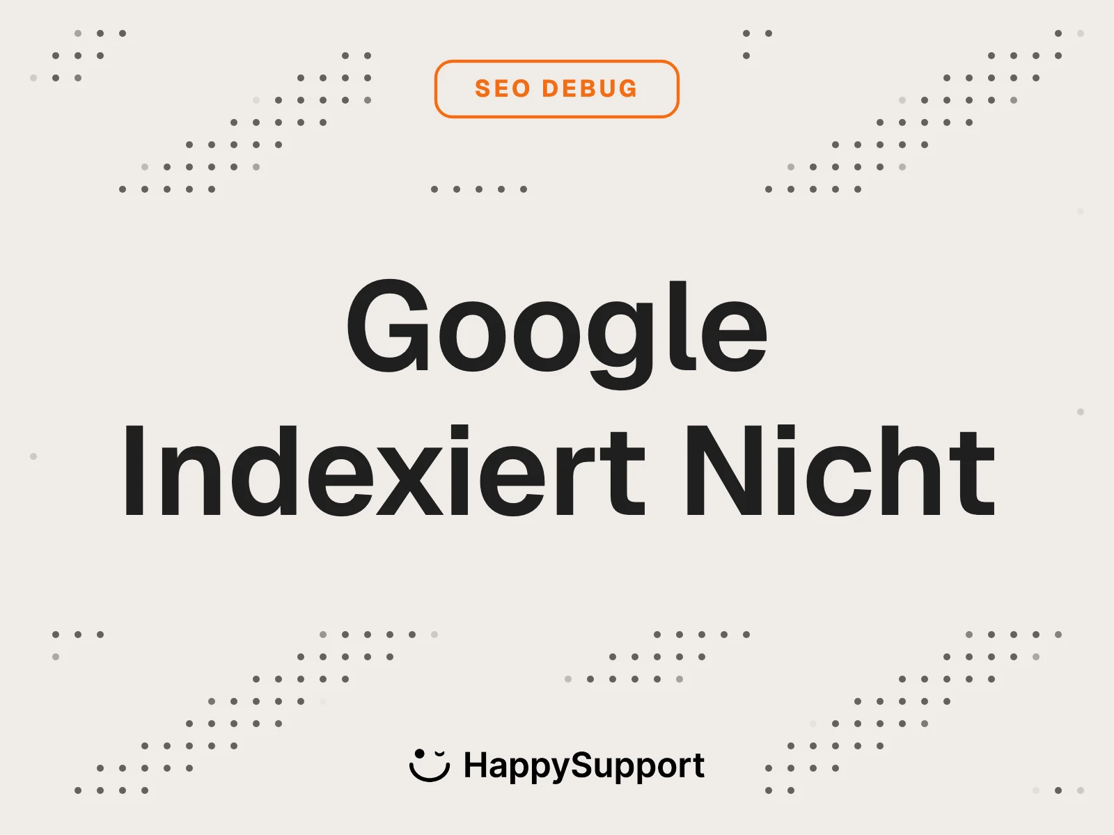 Google indexiert Help Center nicht: Debug Pfad Search Console