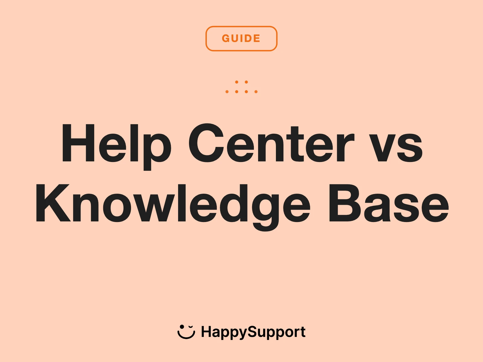 Help Center vs Knowledge Base: What's the Difference?