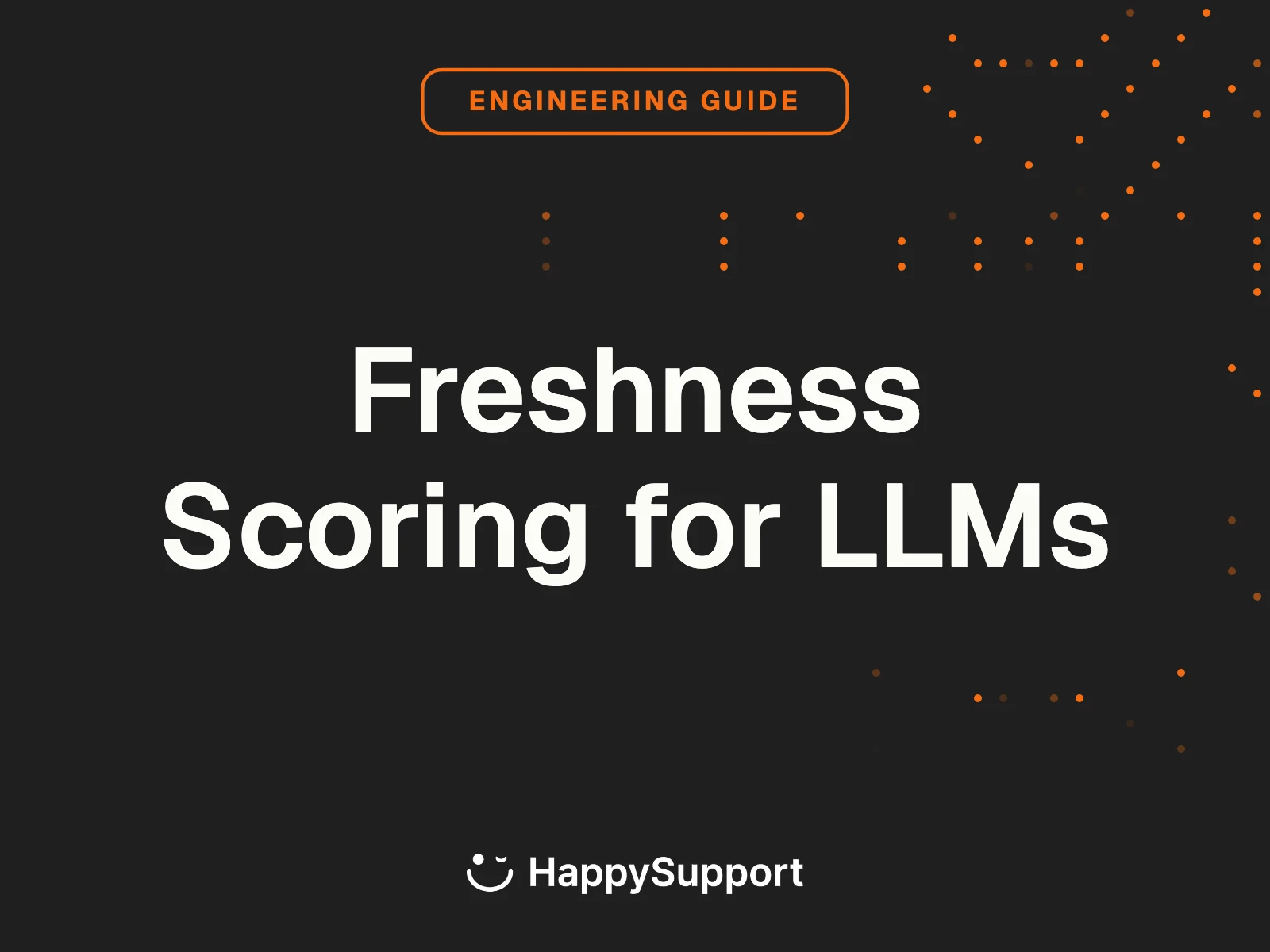 LLM Knowledge Base Freshness Scoring: Engineering Guide